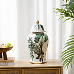 Ваза из фарфора с ручной росписью Leopard Collection  варинант исполнения - 4 | Loft Concept в Ульяновске