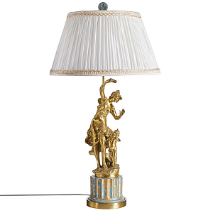 Светильник с абажуром Девушка с ангелом Angels of Eden