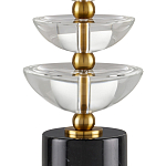 Настольная лампа с чашеобразными дисками на корпусе Glowing Waterfall варинант исполнения - 1 | Loft Concept в Ульяновске