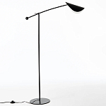 Торшер с поворотным плафоном Aracea Black Floor Lamp варинант исполнения - 14 | Loft Concept в Ульяновске