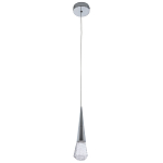 Подвесной светильник капля Acrylic Droplet Chrome Hanging Lamp варинант исполнения - 2 | Loft Concept в Ульяновске