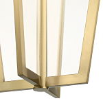  Подвесной светильник золотого цвета в форме фонаря Kichler варинант исполнения - 2 | Loft Concept в Ульяновске