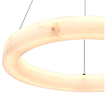 Люстра круглая с цельным каменным корпусом Unbreakable Stone варинант исполнения - 7 | Loft Concept в Ульяновске