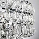 Люстра с хрустальными подвесками в виде капель Antoine Crystal Drops Chrome Chandelier 16 варинант исполнения - 3 | Loft Concept в Ульяновске