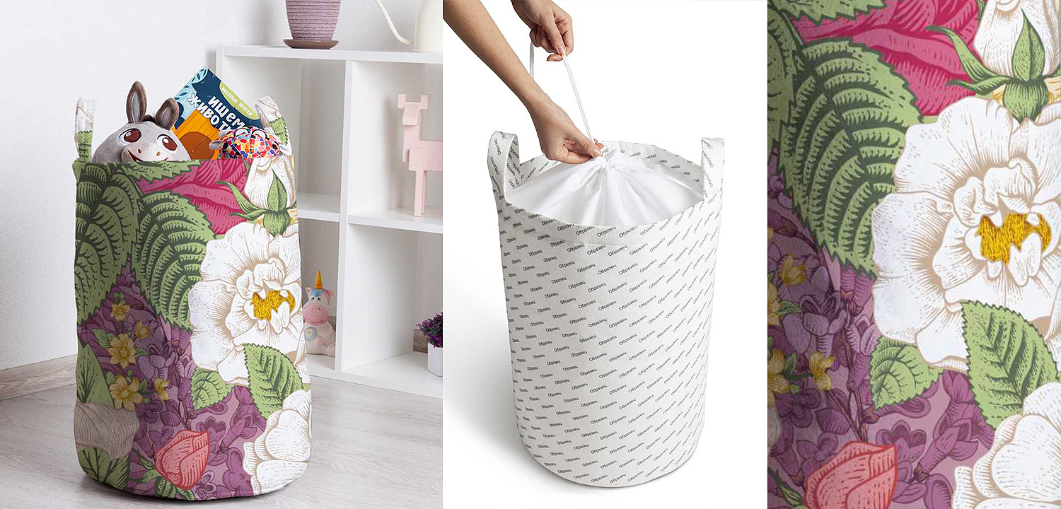 Корзина Flower Meadow Basket Корзина Flower Meadow Basket - Loft-Concept в Ульяновске