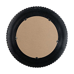 Зеркало круглое с текстурированным дизайном рамы Helios варинант исполнения - 3 | Loft Concept в Ульяновске