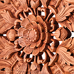 Панно из дерева квадратное Novala Panel With Trees варинант исполнения - 2 | Loft Concept в Ульяновске