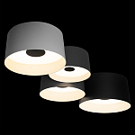 Потолочный светильник с 4-мя цилиндрическими абажурами белого серого и черного цвета Urban Dome варинант исполнения - 4 | Loft Concept в Ульяновске