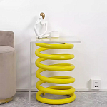 Дизайнерский журнальный стол на 2-х конусообразных ножках Epykopy варинант исполнения - 1 | Loft Concept в Ульяновске