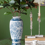 Ваза с синим цветочным орнаментом Blue & White Ornament  варинант исполнения - 5 | Loft Concept в Ульяновске