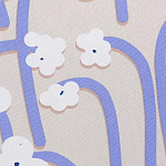 Подушка декоративная с цветочным принтом Blossom Essence Lily варинант исполнения - 3 | Loft Concept в Ульяновске