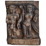 Антикварные объёмные панно из тика Antique Indian Panels варинант исполнения - 2 | Loft Concept в Ульяновске