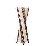 Торшер из перламутра на металлическом каркасе Indonesian Wave варинант исполнения - 3 | Loft Concept в Ульяновске