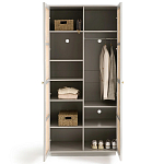 Шкаф с двумя дверцами из плетеного ротанга Tomio Wicker Furniture варинант исполнения - 5 | Loft Concept в Ульяновске