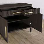 Буфет Primo с двумя ящиками и двумя фасадами шпон орех варинант исполнения - 4 | Loft Concept в Ульяновске