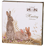 Тарелка закусочная из фарфора с изображением фазанов Hunting Porcelain Collection варинант исполнения - 2 | Loft Concept в Ульяновске