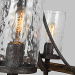 Люстра с цилиндрическим плафонами из толстого волнистого стекла в индустриальном стиле Feiss варинант исполнения - 17 | Loft Concept в Ульяновске