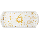Блюдо прямоугольное из фарфора с рисунком звезд и созвездий Porcelain Astronomy Collection варинант исполнения - 1 | Loft Concept в Ульяновске
