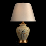 Настольная лампа бежевая с изображением птиц Slip Away варинант исполнения - 2 | Loft Concept в Ульяновске