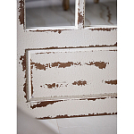 Зеркало-окно с эффектом старения в венецианском стиле Venetian White Mirror варинант исполнения - 4 | Loft Concept в Ульяновске