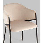 Стул Brace велюр молочный варинант исполнения - 2 | Loft Concept в Ульяновске