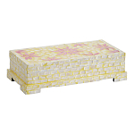 Шкатулка Oceane Bone Inlay Yellow варинант исполнения - 1 | Loft Concept в Ульяновске