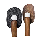 Настольная лампа из дерева Decorative Wooden Lamp варинант исполнения - 1 | Loft Concept в Ульяновске