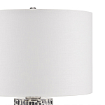 Настольная лампа с узором вдоль колоннообразного основания Scenic Surface варинант исполнения - 2 | Loft Concept в Ульяновске