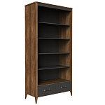 Стеллаж для книг открытый из массива бука Tasteful Furniture варинант исполнения - 1 | Loft Concept в Ульяновске