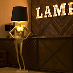 Лампа MANNEQUIN LAMP с абажуром руки на талии варинант исполнения - 5 | Loft Concept в Ульяновске