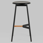 Черный барный стул Knopper варинант исполнения - 2 | Loft Concept в Ульяновске