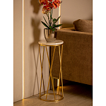 Столик дизайнерский Beige marble варинант исполнения - 4 | Loft Concept в Ульяновске