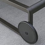 Шезлонг на металлическом каркасе с регулируемой спинкой GUELL Sunbed варинант исполнения - 7 | Loft Concept в Ульяновске