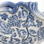 Фарфоровая чаша с птицами Blue and White варинант исполнения - 3 | Loft Concept в Ульяновске