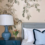 Обои ручная роспись Silk Tree Special Colurway on Sabbia slub silk варинант исполнения - 2 | Loft Concept в Ульяновске