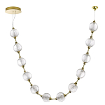 Люстра подвесная с шарообразными плафонами Crystal Globule варинант исполнения - 5 | Loft Concept в Ульяновске