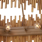 Люстра с абажуром из ротанга Wicker Furniture варинант исполнения - 2 | Loft Concept в Ульяновске