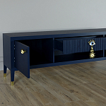 TV-тумба Дизайнерская Elsa Dreams Blue варинант исполнения - 3 | Loft Concept в Ульяновске