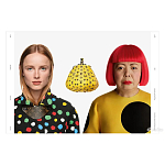 Книга Yayoi Kusama x Louis Vuitton  Creating Infinity варинант исполнения - 1 | Loft Concept в Ульяновске