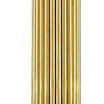 Подвесной светильник золотой в форме цилиндра из тонких металлических трубок  Long Tubular Lampshade варинант исполнения - 1 | Loft Concept в Ульяновске
