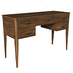 Стол письменный из массива бука Tasteful Furniture варинант исполнения - 1 | Loft Concept в Ульяновске