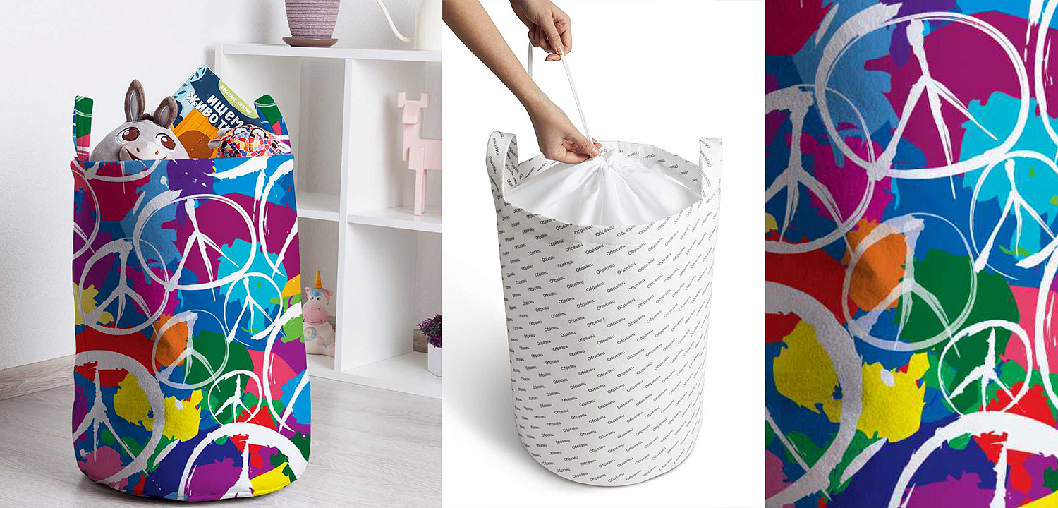 Корзина Peace Basket Корзина Peace Basket - Loft-Concept в Ульяновске