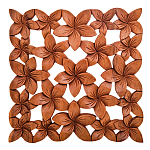 Панно из дерева Floret Panel With Trees варинант исполнения - 1 | Loft Concept в Ульяновске