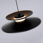 Подвесной светильник черного цвета из металла Obsidian Touch варинант исполнения - 4 | Loft Concept в Ульяновске