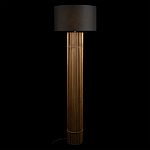 Торшер с металлическим золотым трубчатым основанием Fulgurite варинант исполнения - 3 | Loft Concept в Ульяновске