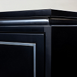 Черный комод в стиле арт-деко Luciano варинант исполнения - 5 | Loft Concept в Ульяновске