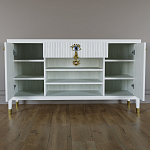 Комод-буфет Elsa Dreams White с открытыми полками   варинант исполнения - 3 | Loft Concept в Ульяновске