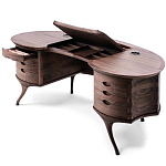 Дизайнерский письменный стол Bean Desk  варинант исполнения - 3 | Loft Concept в Ульяновске