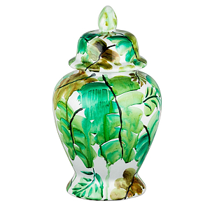 Ваза Vase Green Leaves 43