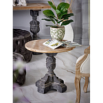 Столик кофейный с резным античным узором Antique Engraving варинант исполнения - 7 | Loft Concept в Ульяновске